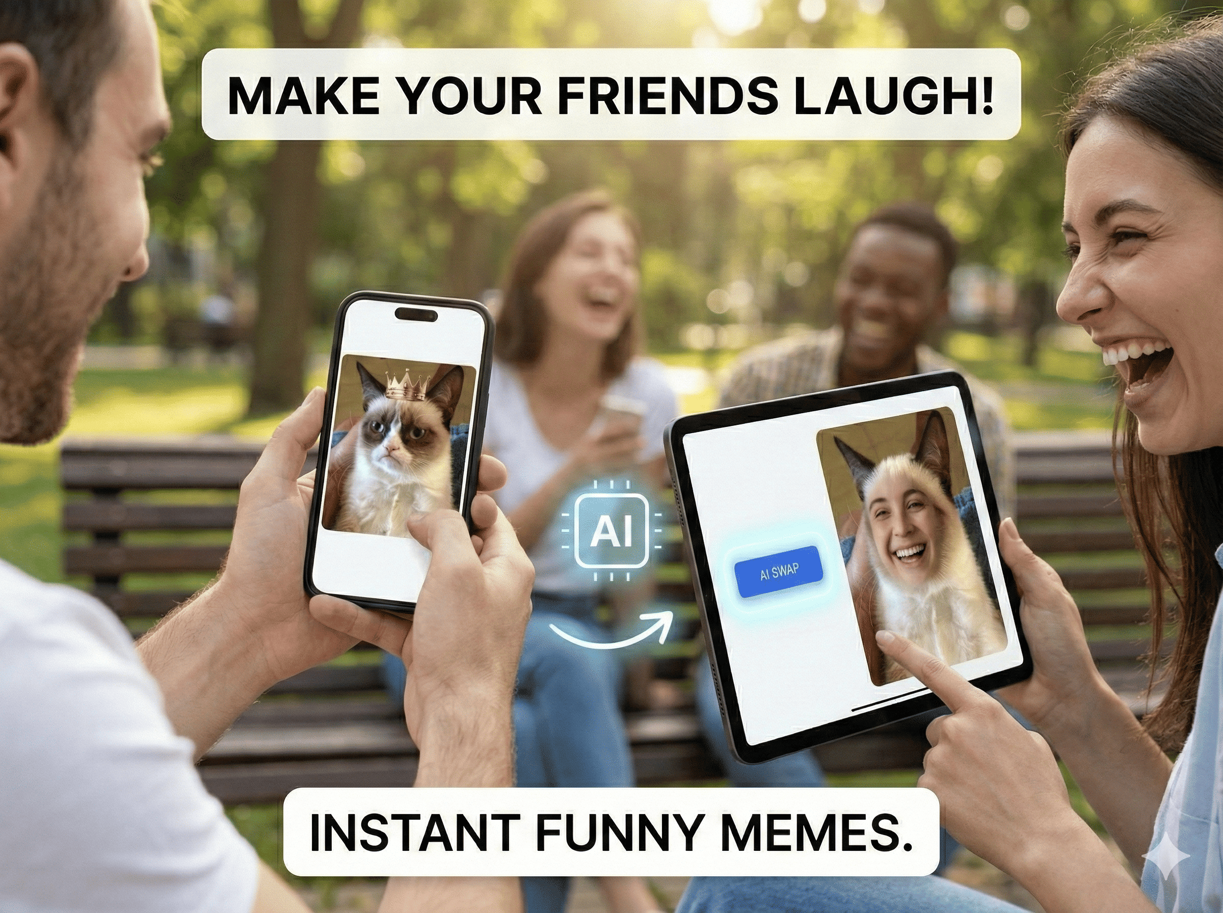 무료 페이스 스왑 밈 생성기