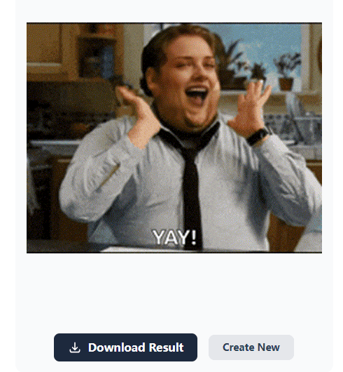 Download no watermark face swap gif result