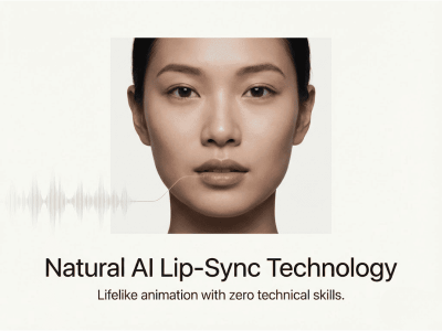 Realistic AI Lip Sync Talking Photo